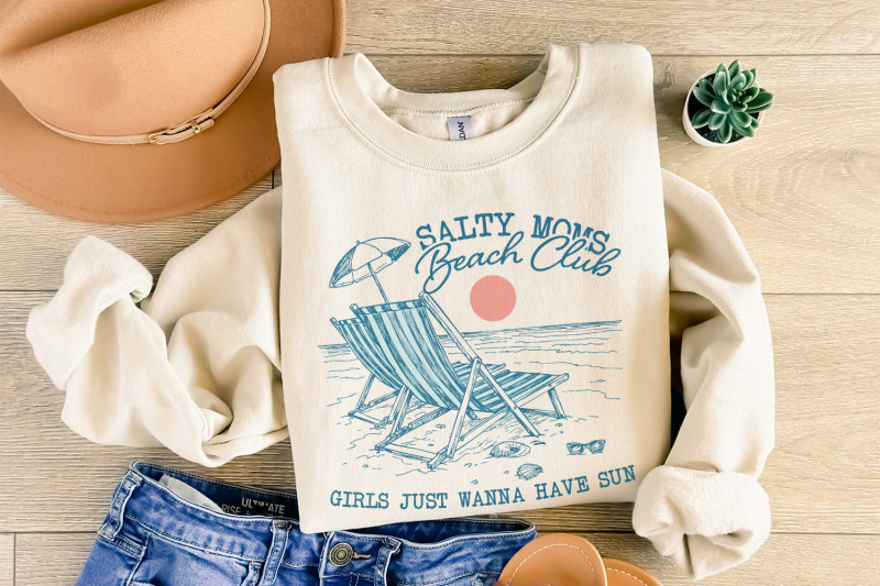 beach-club-shirt-png-trendy-summer-png-aesthetic-beach-shirt-retro