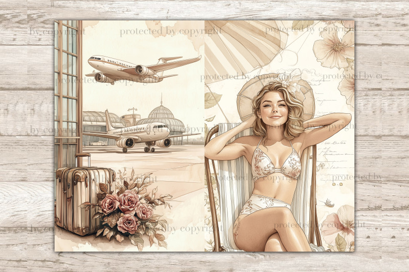 vintage-travel-journal-retro-travel-pages