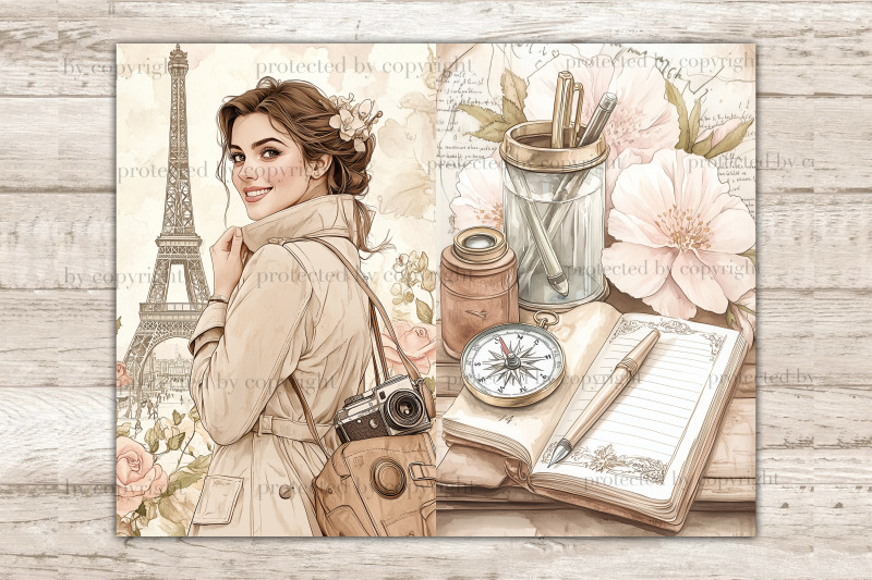 vintage-travel-journal-retro-travel-pages