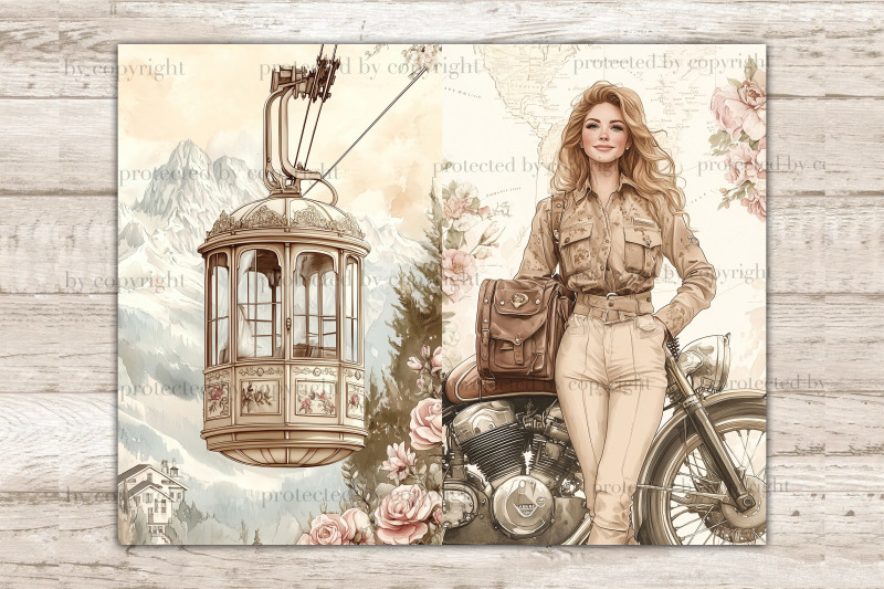 vintage-travel-journal-retro-travel-pages