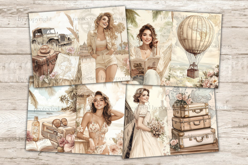 vintage-travel-journal-retro-travel-pages