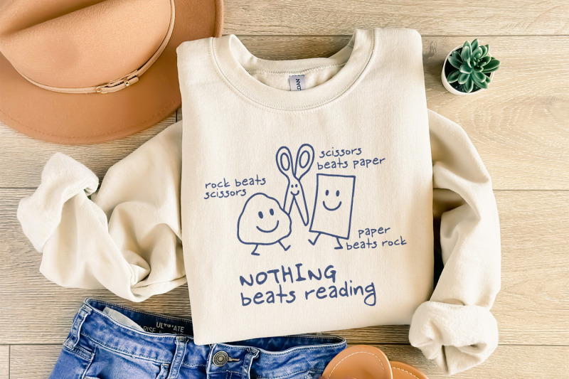 nothing-beats-reading-png-funny-paper-png-scissors-sublimation-book