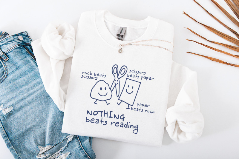 nothing-beats-reading-png-funny-paper-png-scissors-sublimation-book