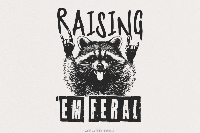 raisin-em-feral-png-funny-opossum-png-rock-039-n-feral-possum-vintage-f