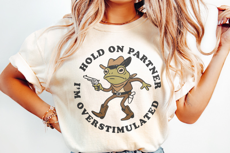 hold-on-partner-im-overstimulated-png-funny-frog-meme-png-cowboy-fro
