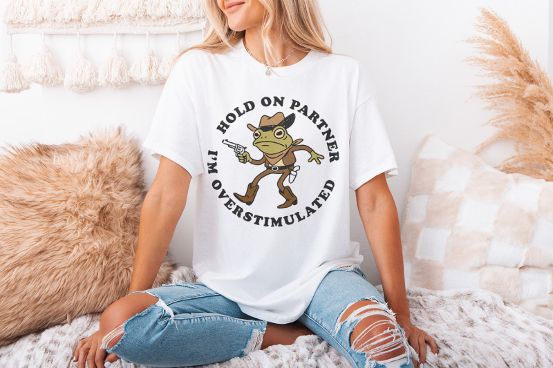hold-on-partner-im-overstimulated-png-funny-frog-meme-png-cowboy-fro