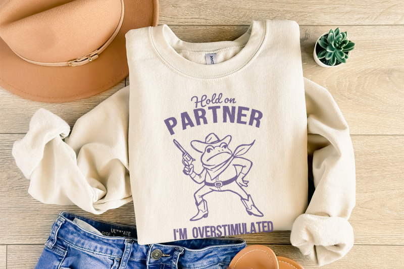 hold-on-partner-i-039-m-overstimulated-png-funny-frog-meme-png-cowboy-fr
