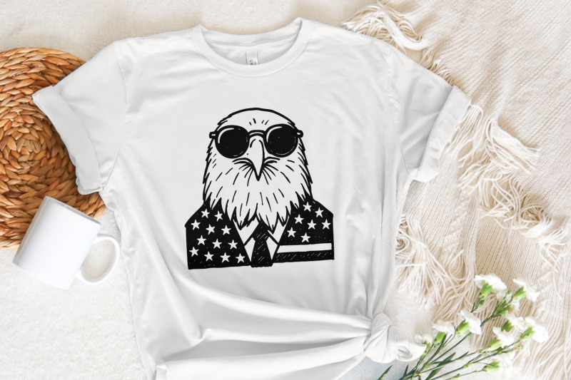 patriotic-4th-of-july-png-american-eagle-vintage-design-independence