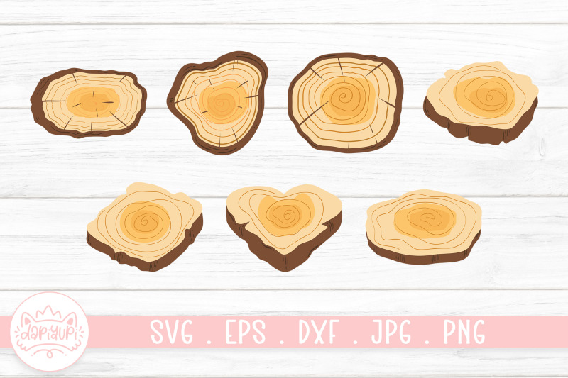 wood-slice-clipart-bundle