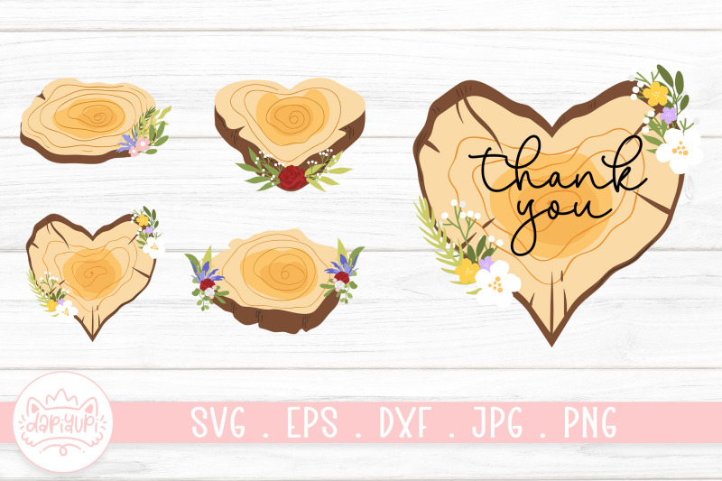 wooden-slice-with-flower-arrangement-clipart-design