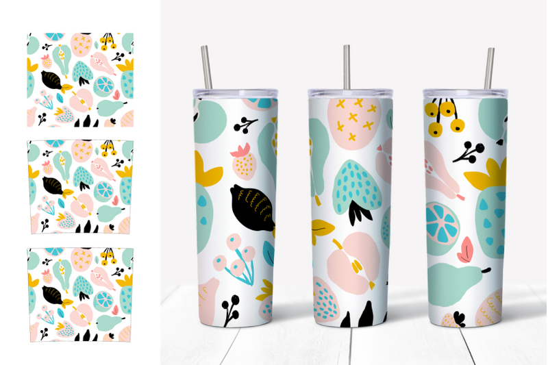 20oz-skinny-tumbler-sublimation-summer-fruit-amp-berries-png