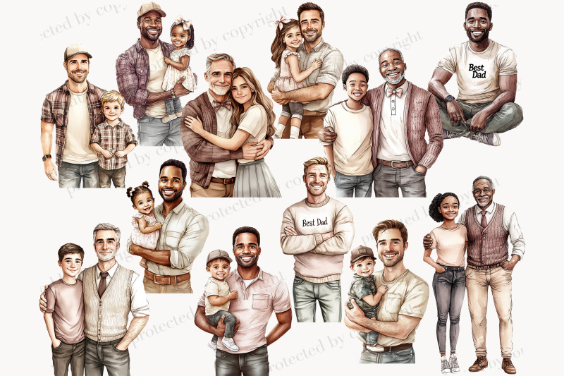fathers-day-clipart-png-bundle-dad-and-baby-clip-art