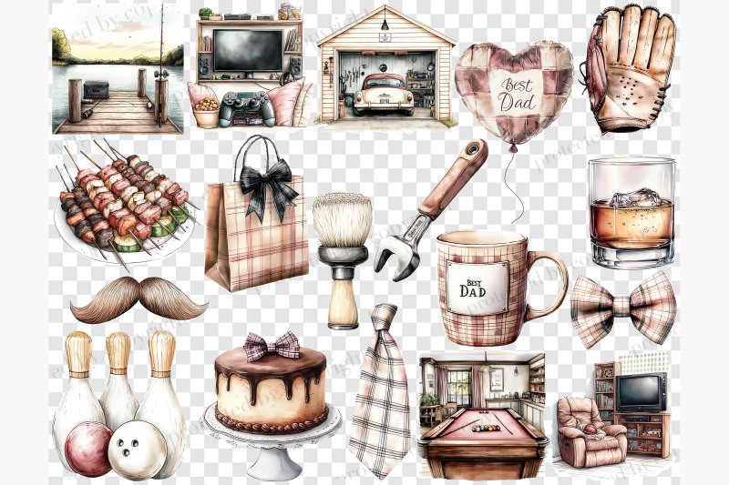 fathers-day-clipart-png-bundle-dad-and-baby-clip-art