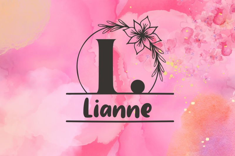 rosy-flower-line-monogram