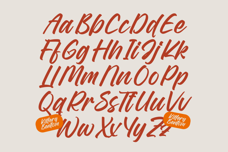 killery-bentom-modern-brush-font