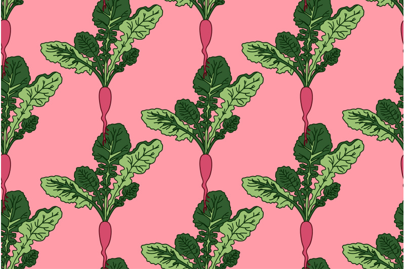 botanical-abstract-seamless-pattern-with-juicy-radishs-vector-illustra