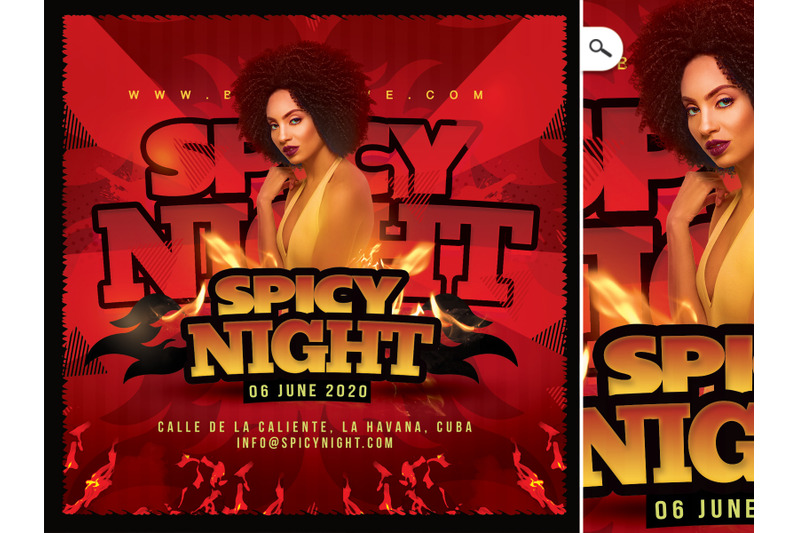 spicy-themed-night-flyer