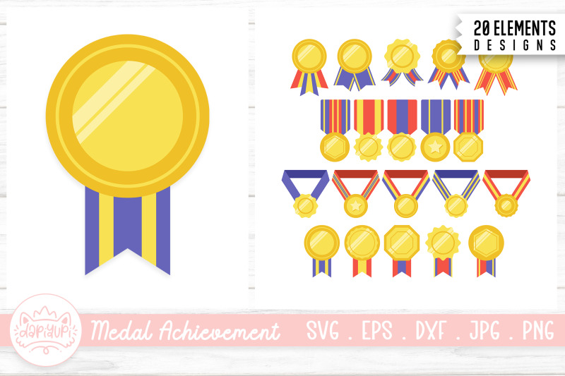 medal-and-achievement-illustration-bundle