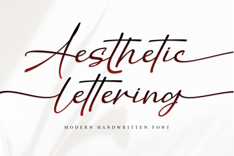 aesthetic-lettering