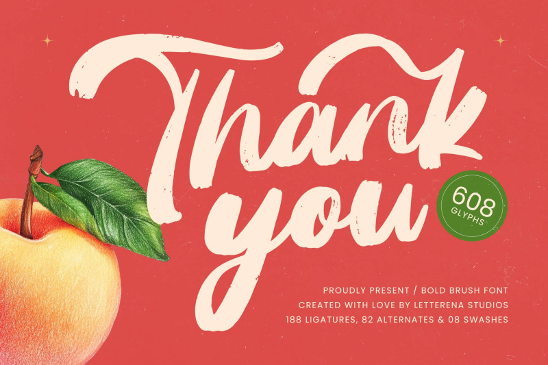 huntail-peach-bold-brush-font