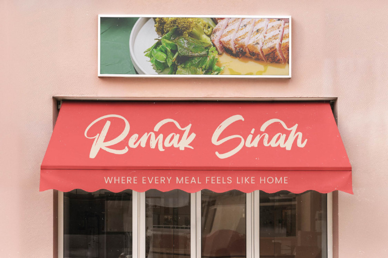 huntail-peach-bold-brush-font