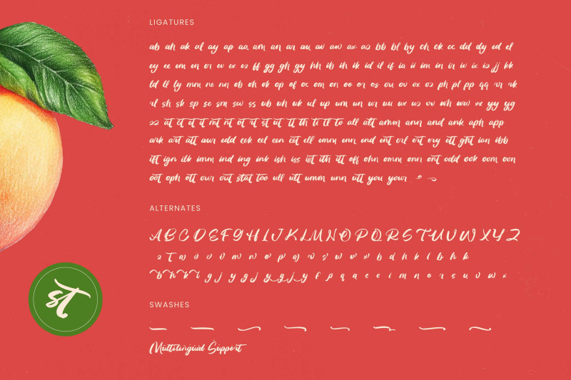 huntail-peach-bold-brush-font