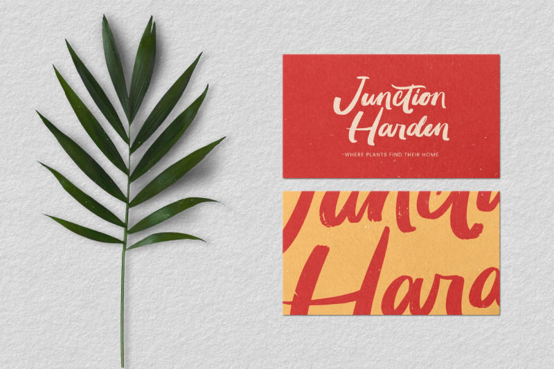 huntail-peach-bold-brush-font