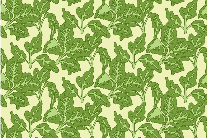 botanical-floral-seamless-pattern-with-leaves-vector-illustration-col