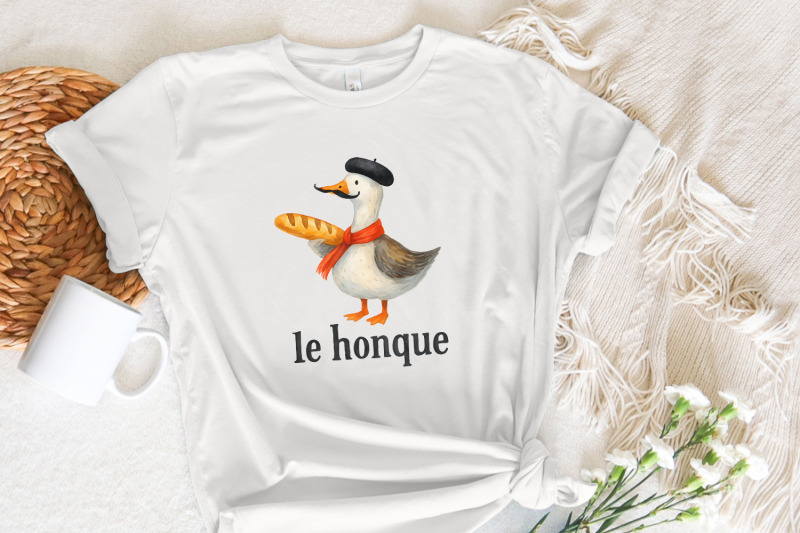 le-honque-french-goose-png-funny-goose-png-cute-bird-clipart-french