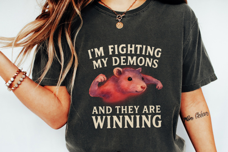 i-039-m-fighting-my-demons-and-they-are-winning-png-funny-raccoon-shirt