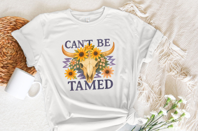 can-039-t-be-tamed-bull-skull-png-western-cowgirl-png-boho-floral-png-c