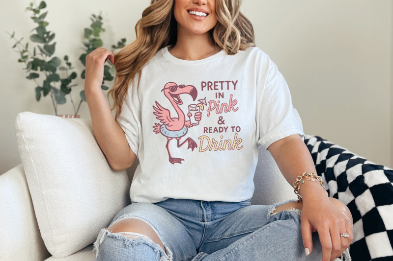 pretty-in-pink-and-ready-to-drink-png-flamingo-pool-day-shirt-graphi