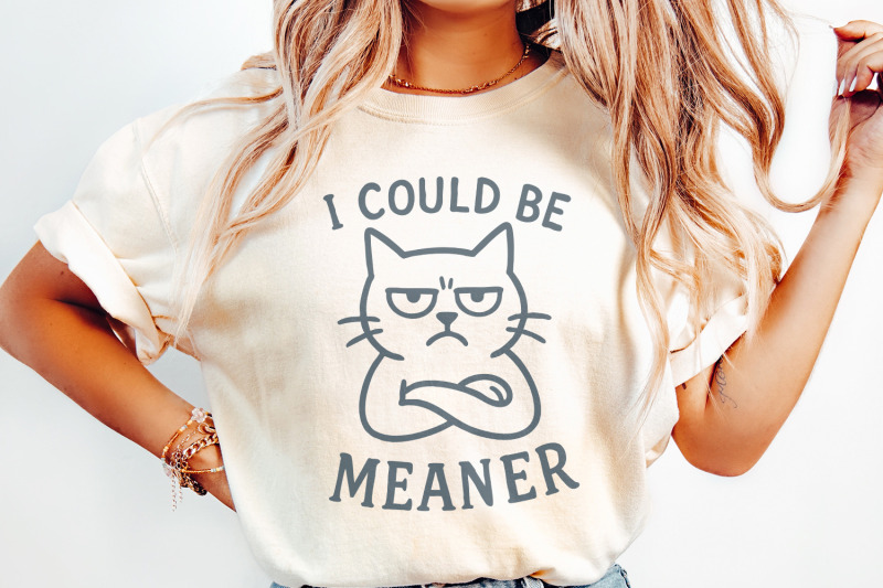 meaner-tee-png-spicy-attitude-digital-confident-shirt-print-funny-p