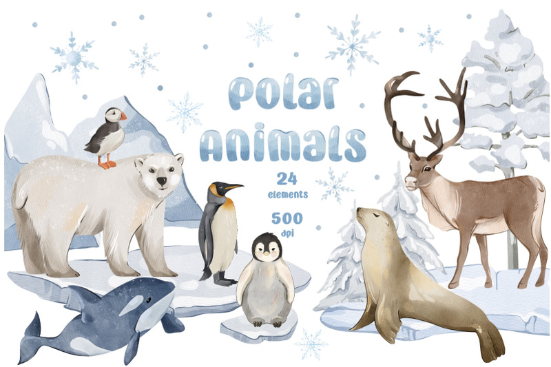 watercolor-animals-bundle-8-in-1