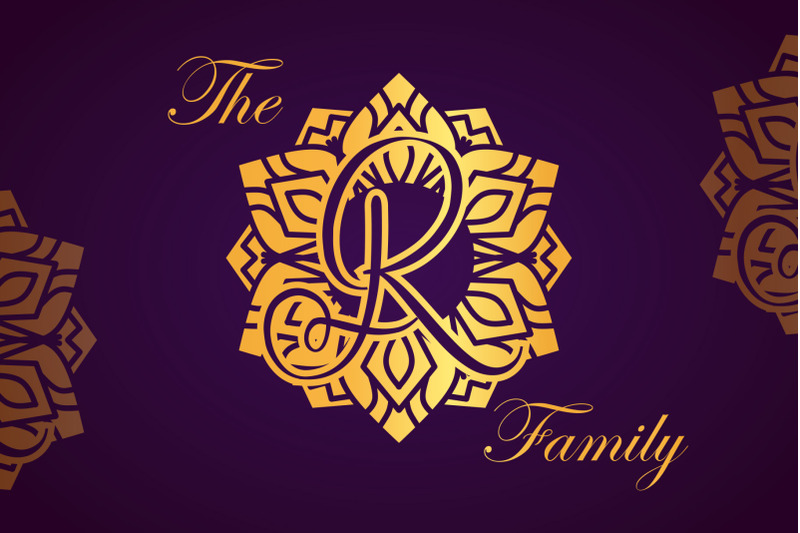 leaf-mandala-monogram