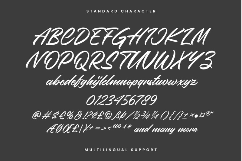 rainylock-handwritten-script