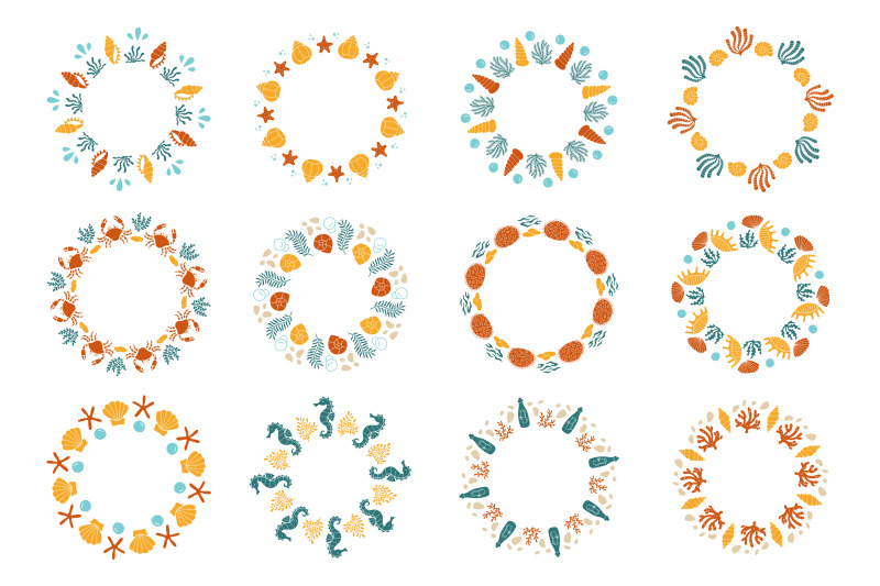 summer-beach-seashell-wreaths