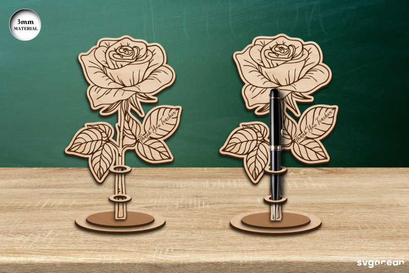 flowers-pen-stand-laser-cut-bundle