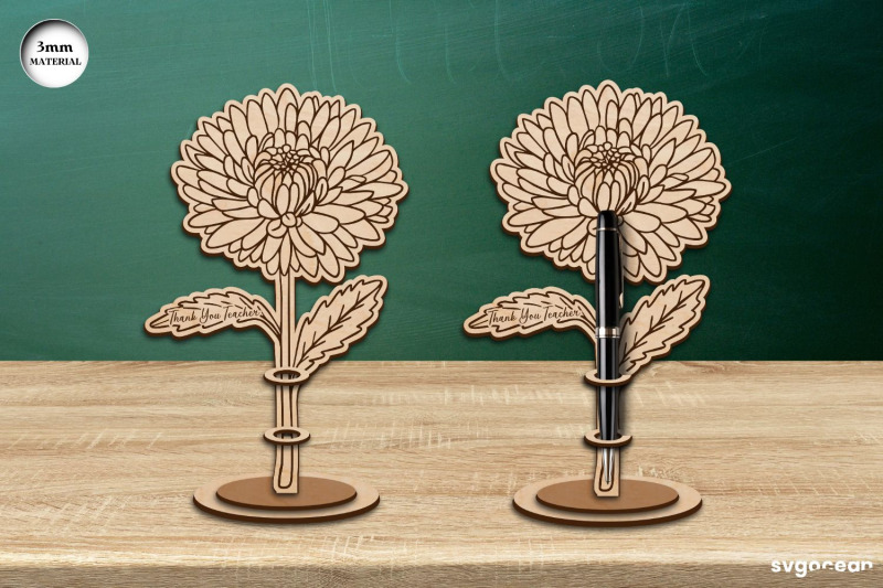 flowers-pen-stand-laser-cut-bundle