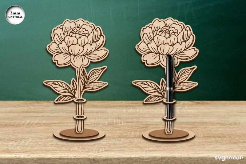 flowers-pen-stand-laser-cut-bundle