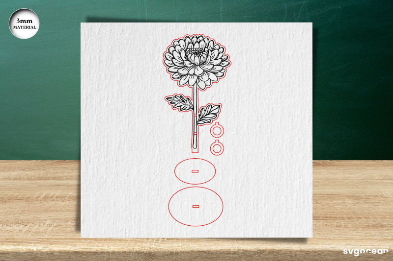 flowers-pen-stand-laser-cut-bundle