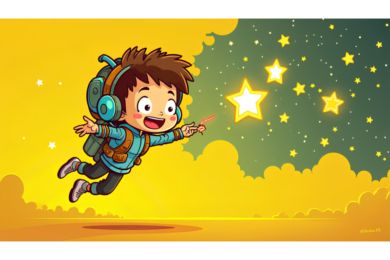 a-cyberpunk-child-sending-digital-stars-into-space