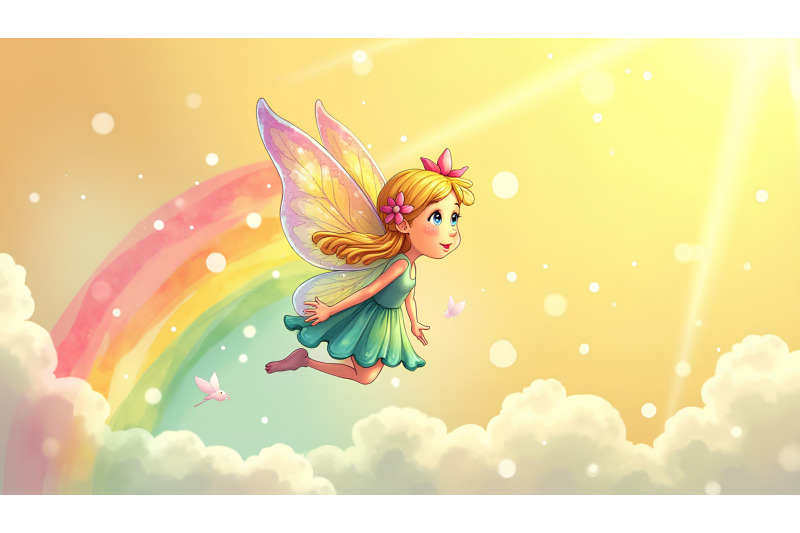 a-dreamy-watercolor-of-a-fairy-in-rainbow-rain