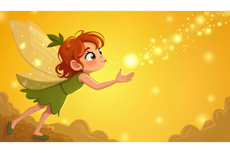 a-fantasy-style-fairy-blowing-enchanted-golden-dust