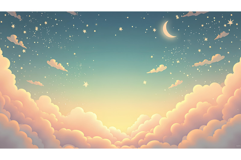 a-pastel-night-sky-filled-with-magical-wishes