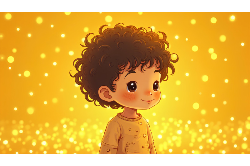 a-pointillism-child-surrounded-by-twinkling-lights