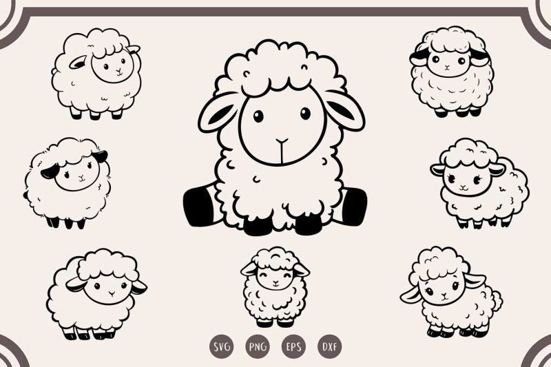 sheep-svg-bundle-sheep-line-art-funny-sheep-svg-png