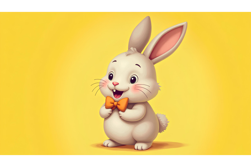 bunny-with-oversized-bows-surrealism