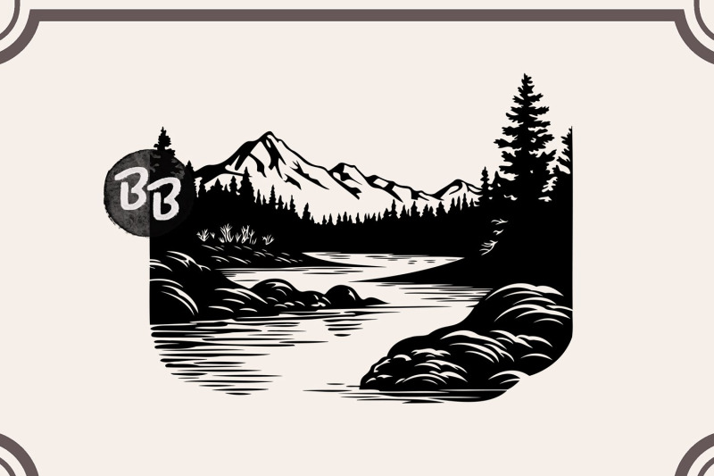 river-scene-svg-bundle-lake-forest-clipart-river-landscape