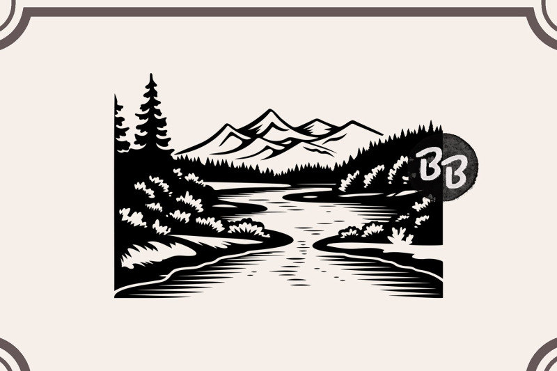 river-scene-svg-bundle-lake-forest-clipart-river-landscape